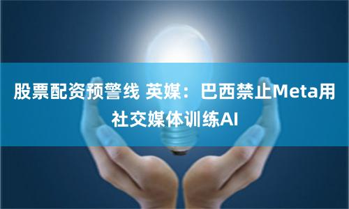 股票配资预警线 英媒：巴西禁止Meta用社交媒体训练AI